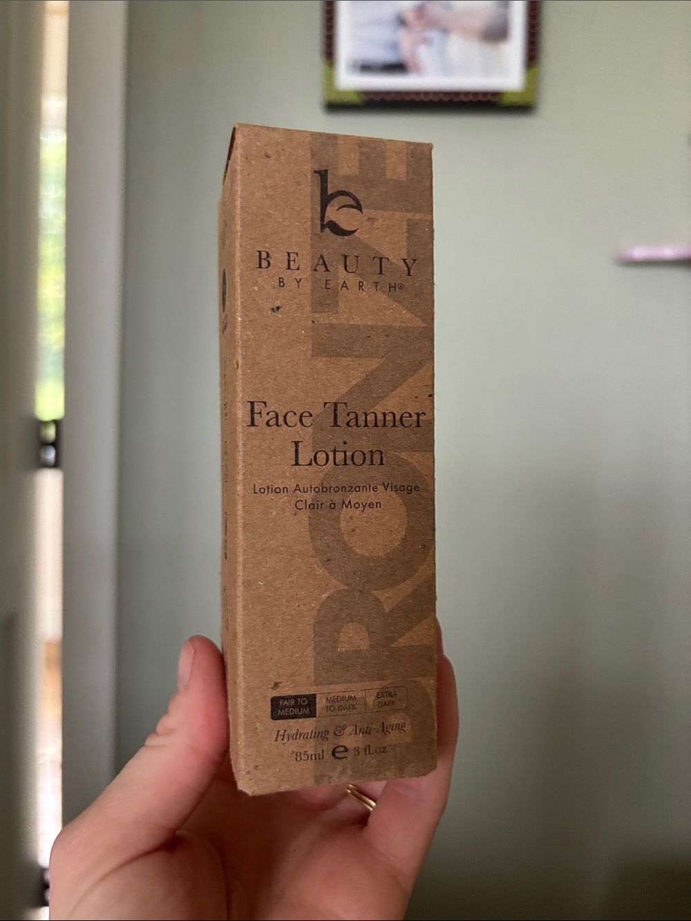 Beauty by Earth Face Tanner Lotion — Natural Brown